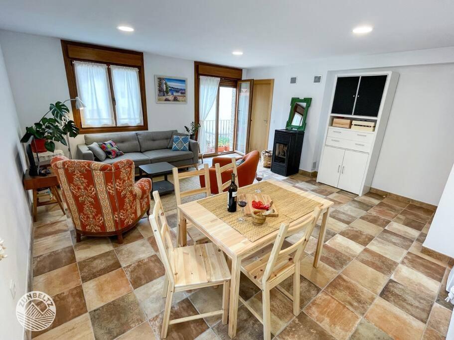 Casa Zunbeltz De 3 Habitaciones En Plena Montana Lezáun Kültér fotó