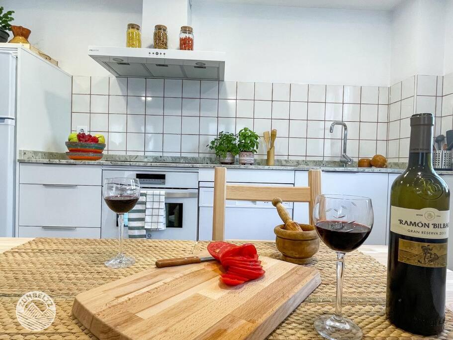 Casa Zunbeltz De 3 Habitaciones En Plena Montana Lezáun Kültér fotó